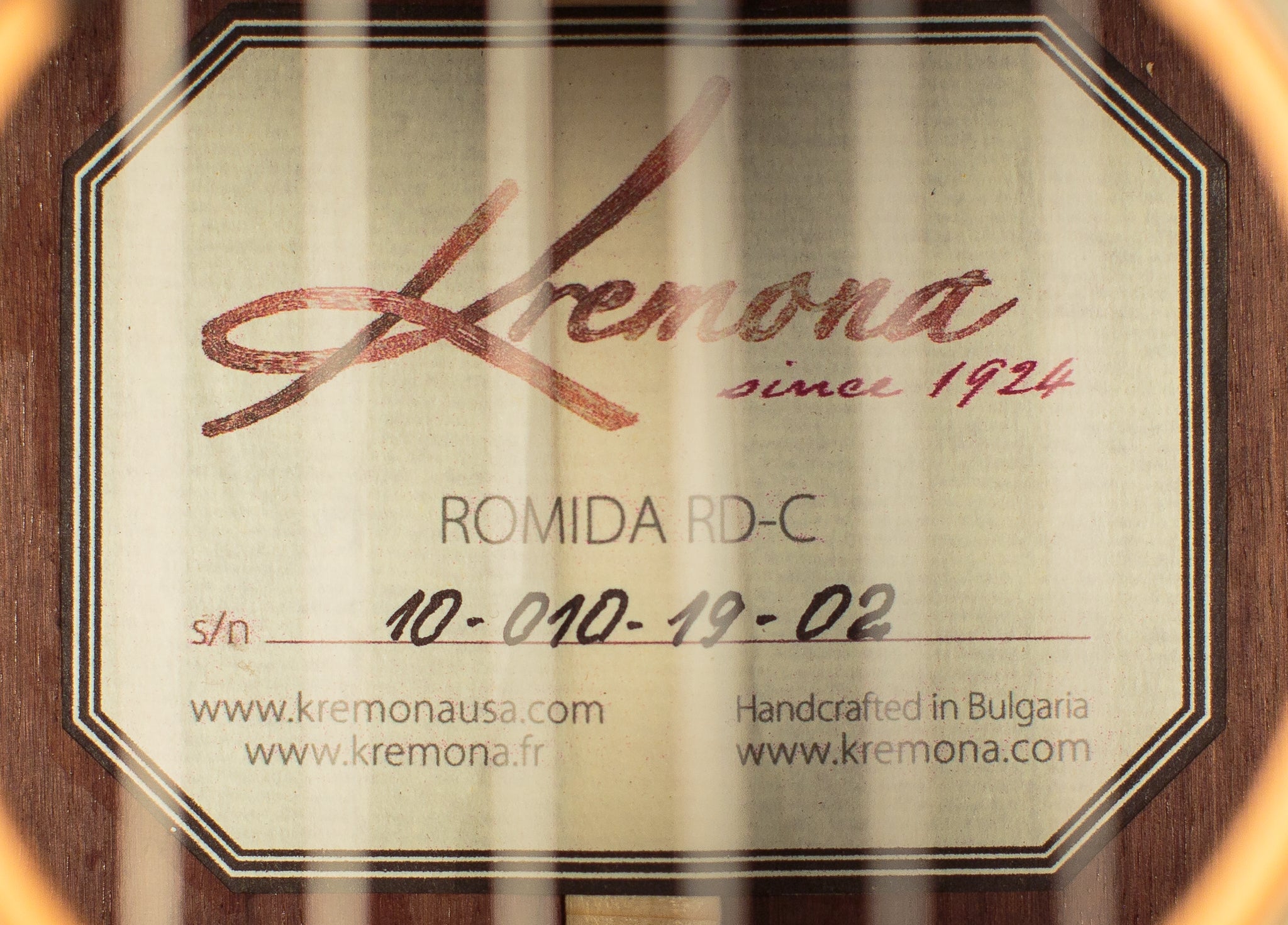 Kremona Romida Cedar Classical Guitar