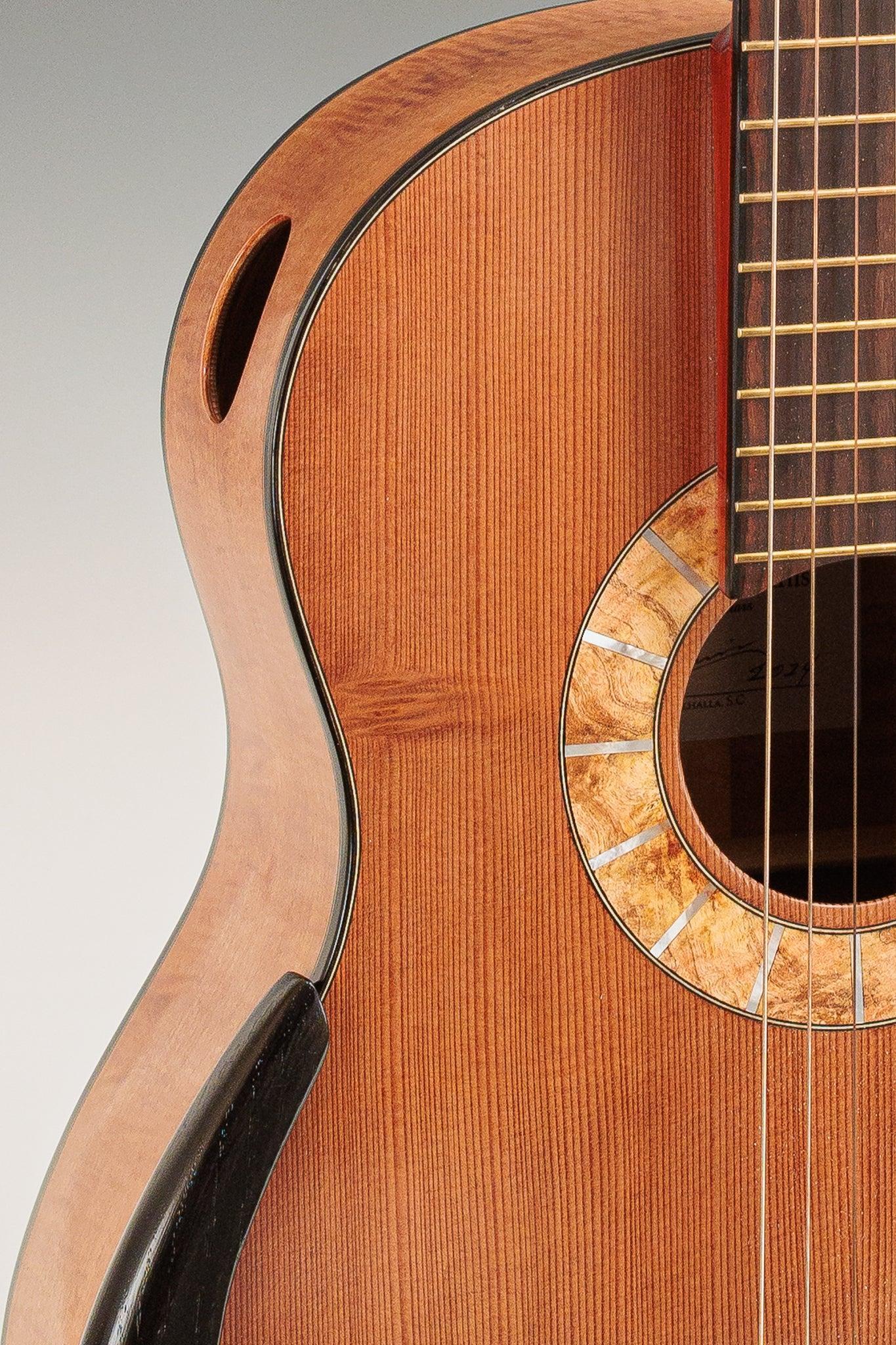 Tony Ennis Classical Guitar - 2024 Maple / Redwood