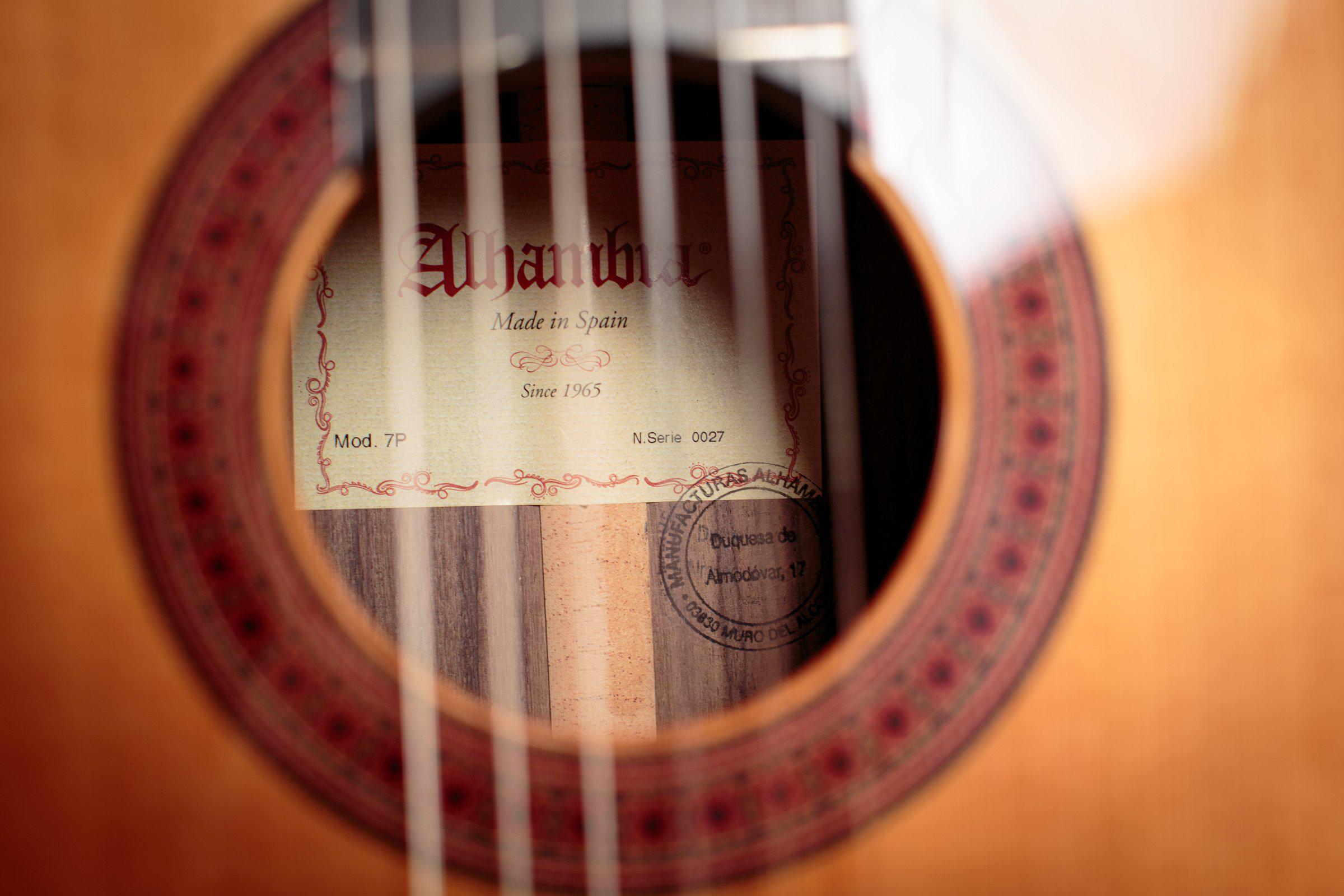 Alhambra 7P Cedar Classical Guitar