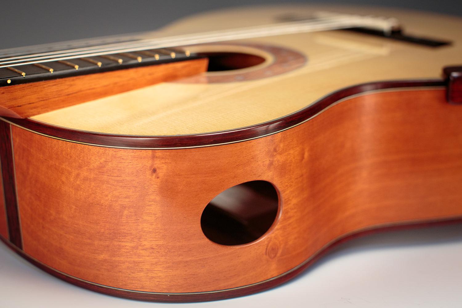 Tony Ennis Classical Guitar, The X-16: Cuban Mahogany and European Spruce