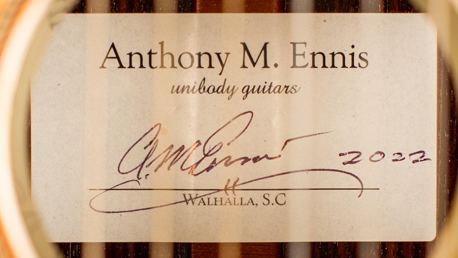 Tony Ennis Classical Guitar, The X-3: Rosewood & Redwood