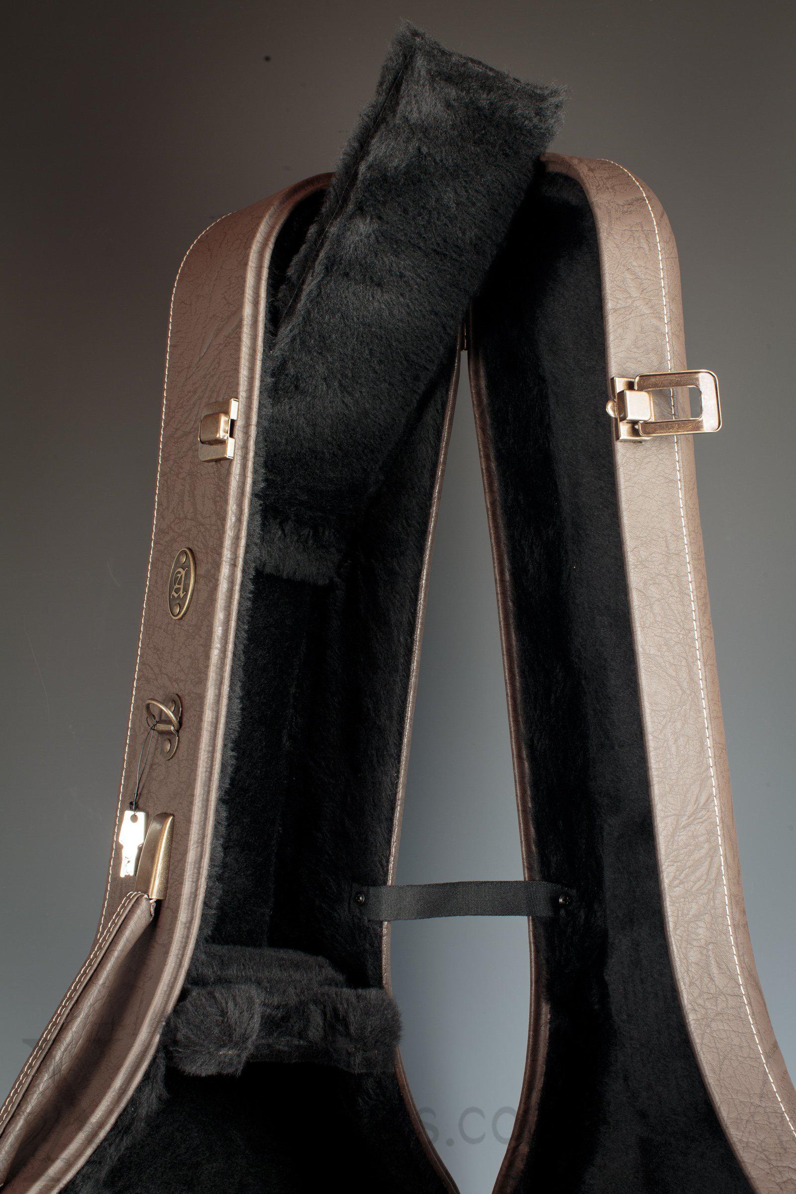 VGV Hardshell Case: Brown with Hygrometer (classy!)