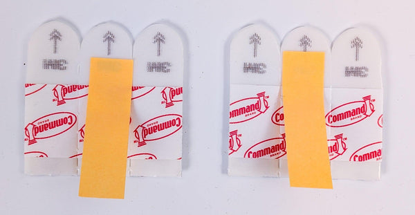 3M Command Strips and Markers for Sagework Guitar Supports