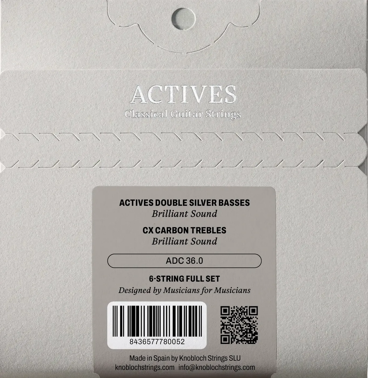 Knobloch ADC 36.0 Double Silver CX Carbon - Super-High Tension