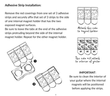 Additional Sagework Magnet Set with Command Strips and Markers