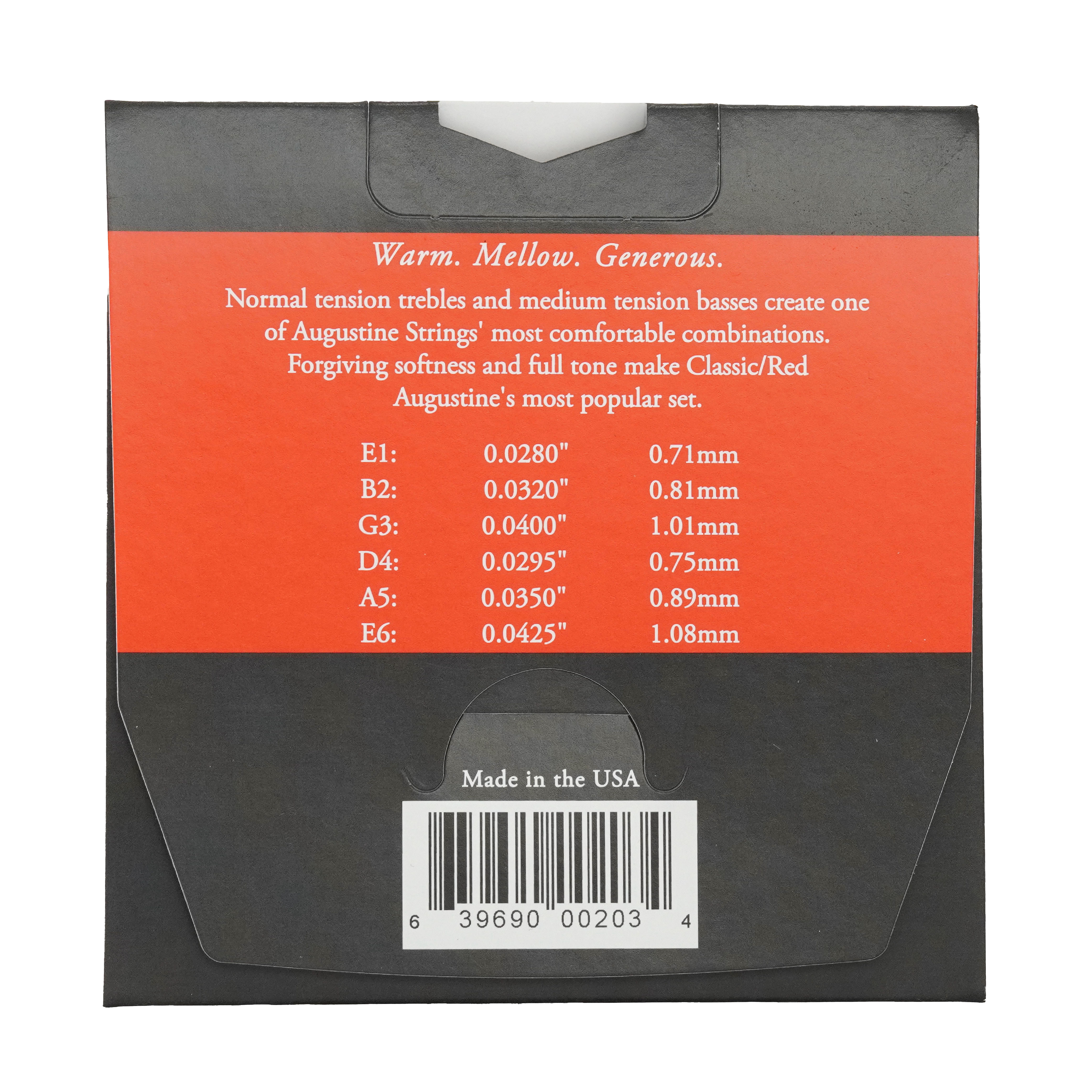 Augustine Classic Red - Normal Tension Classical Guitar Strings