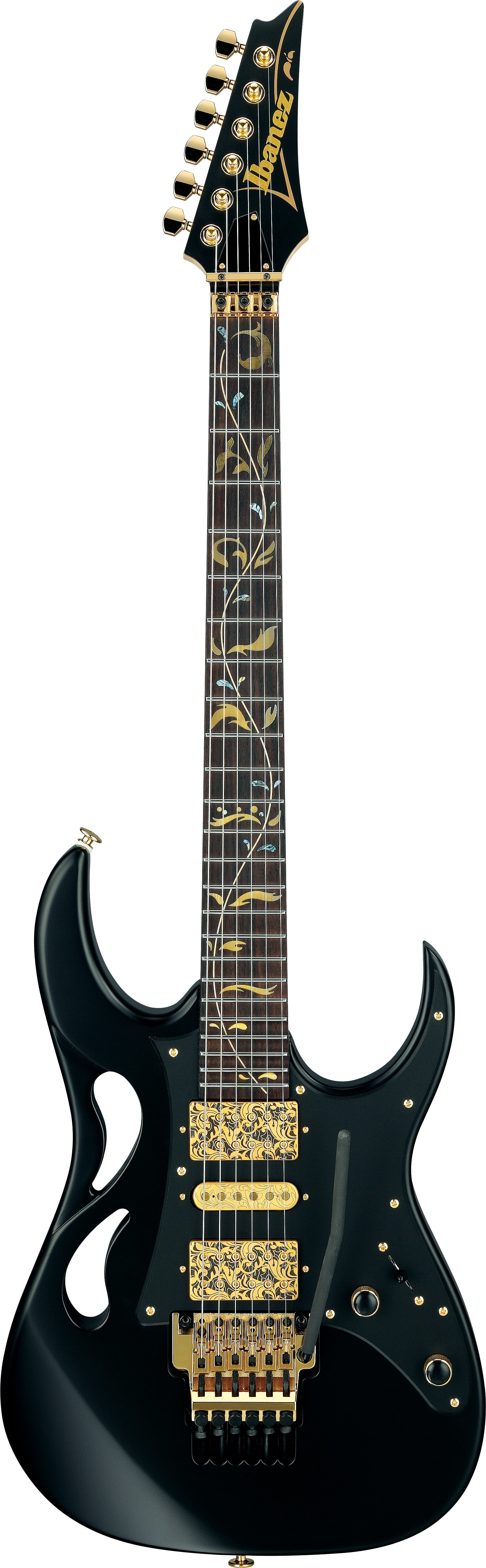 Ibanez Steve Vai Signature PIA3761 Electric Guitar - Onyx Black