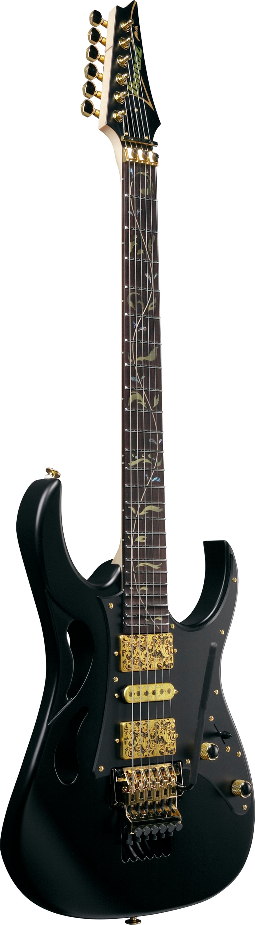 Ibanez Steve Vai Signature PIA3761 Electric Guitar - Onyx Black
