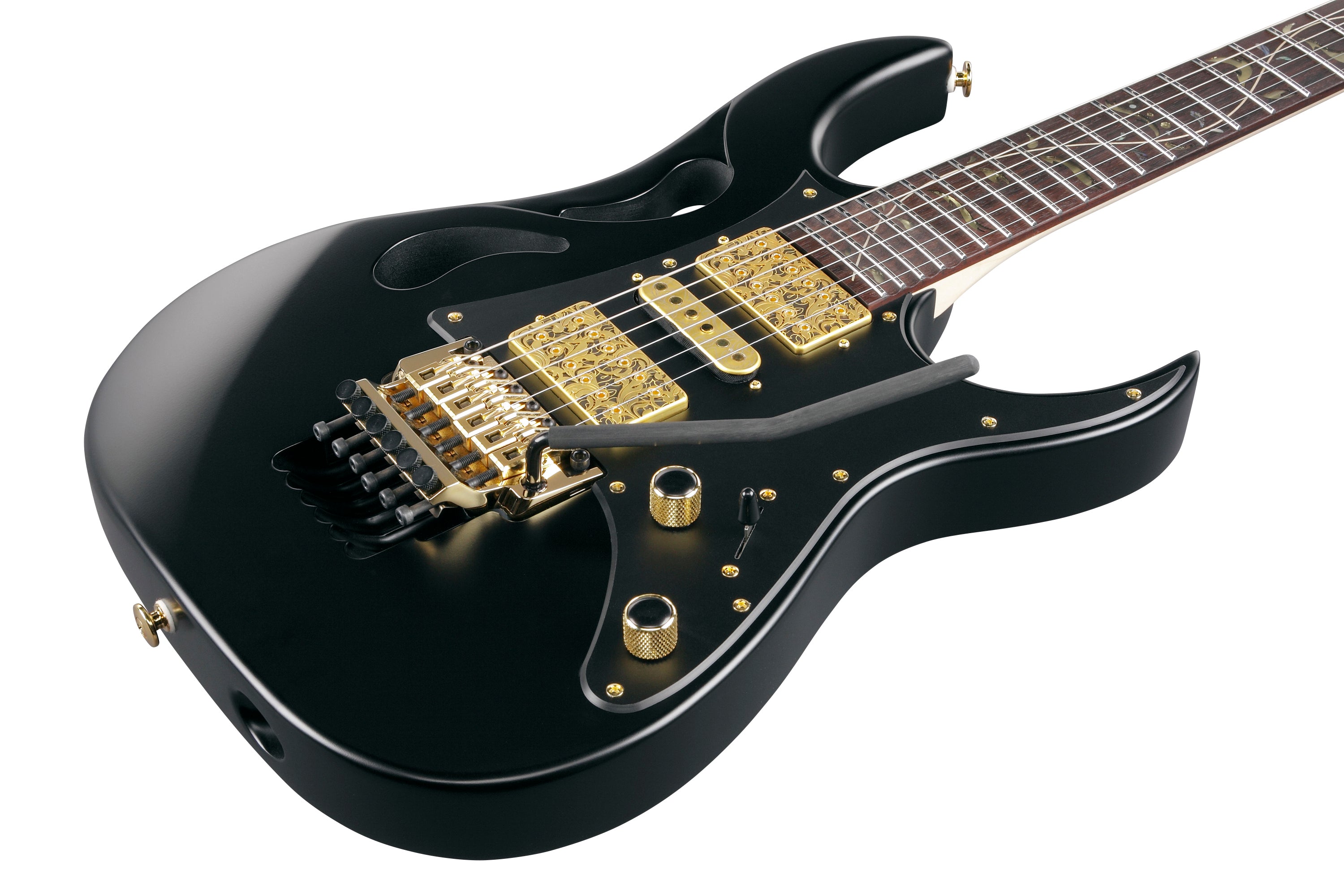 Ibanez Steve Vai Signature PIA3761 Electric Guitar - Onyx Black