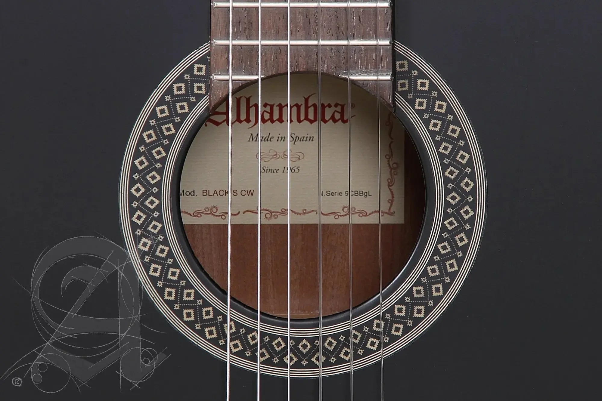 Alhambra Black Satin CT EZ Cutaway Guitar