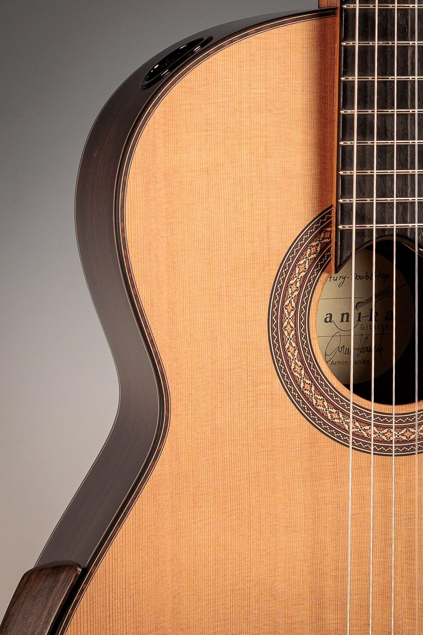 Hanika New Century Double Top Classical Guitar