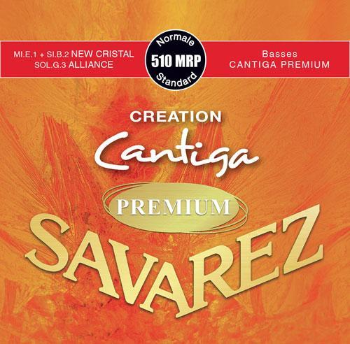 Savarez<br> 510MRP New Crystal Alliance Cantiga Premium<br> Normal Tension<br> Classical Guitar Strings