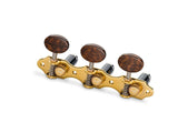 Schaller GrandTune Hauser Tuning Machines - Gold / Snakewood / Black / Deluxe - 10610563.66.41