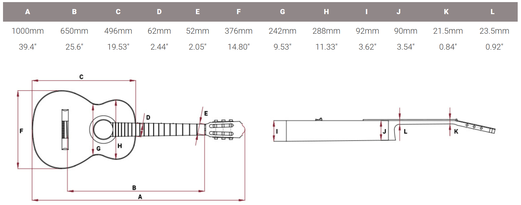 Kremona Rosa Artista Flamenco Guitar