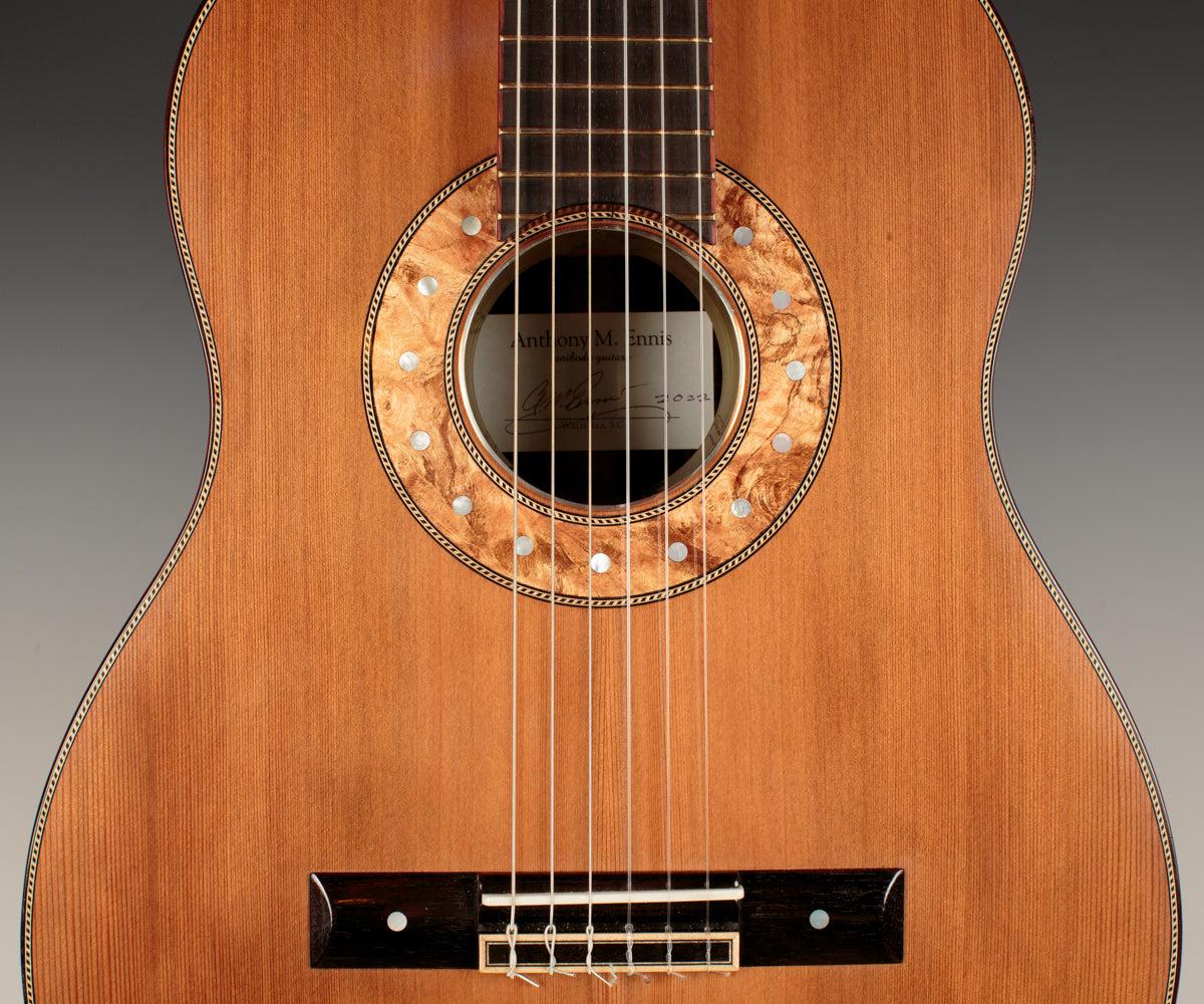 Tony Ennis Classical Guitar, The X-3: Rosewood & Redwood